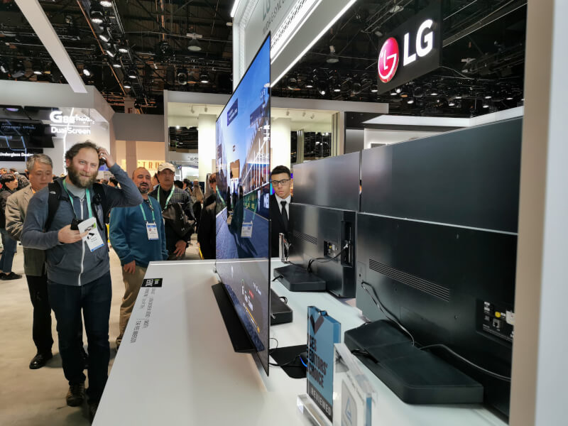 LG OLED CES 2020 gaming